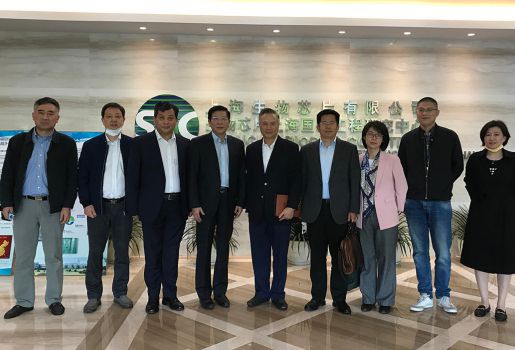 上海市藥監(jiān)局局長聞大翔一行視察芯超生物